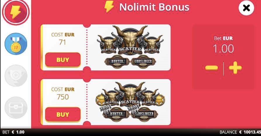 deadwood bonus buy nolimit