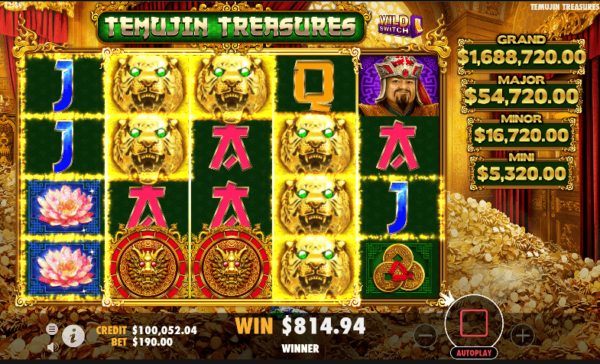 temujin treasures wild